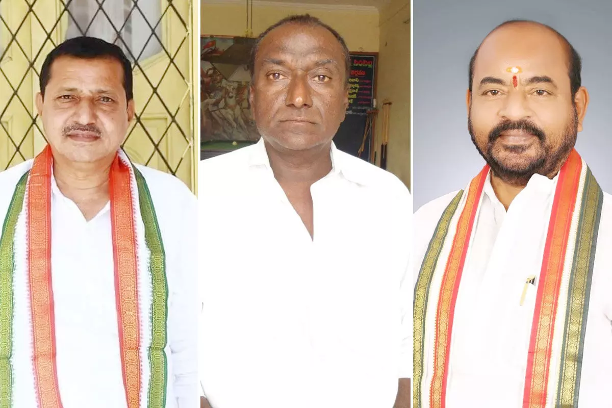 సిరిసిల్ల కాంగ్రెస్లో అనిశ్చితి.. టికెట్ కోసం నలుగురు పోటీ? సిరిసిల్ల కాంగ్రెస్లో అనిశ్చితి.. టికెట్ కోసం నలుగురు పోటీ?