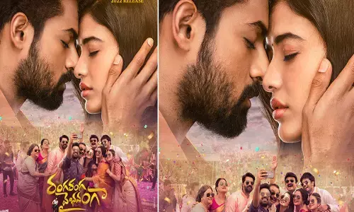 Vaishnav Tej Starrer Ranga Ranga Vaibhavanga Movie to Release On September 2