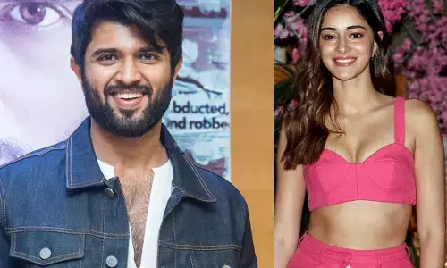 లైగర్ సక్సెస్ కోసం పూజలో పాల్గొన్న హీరో హీరోయిన్లు