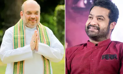 హోంశాఖ మంత్రి Amit Shah తో Junior NTR  భేటీ