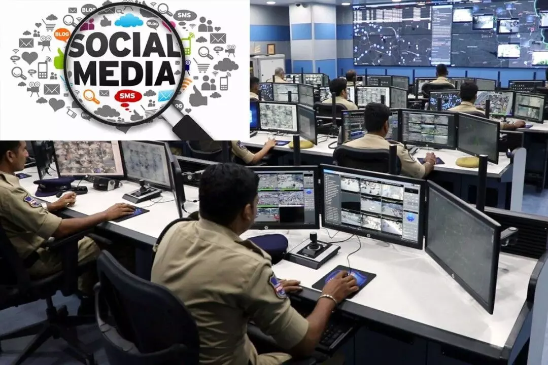 కమాండ్ కంట్రోల్ రూం వర్క్ స్టార్ట్.. Social Media పై నిఘా నేత్రం కమాండ్ కంట్రోల్ రూం వర్క్ స్టార్ట్.. Social Media పై నిఘా నేత్రం