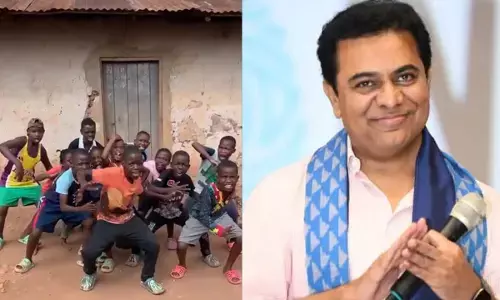 నైజీరియన్ చిన్నారుల డ్యాన్స్ కు KTR ఫిదా..