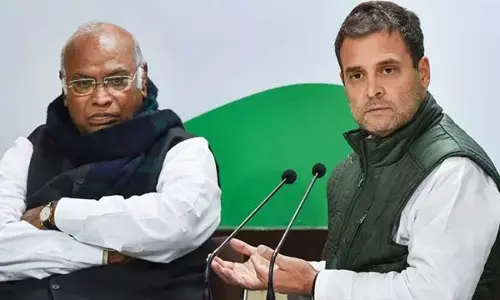 రాహుల్ గాంధీని బలవంతం చేస్తాం: Mallikarjun Kharge