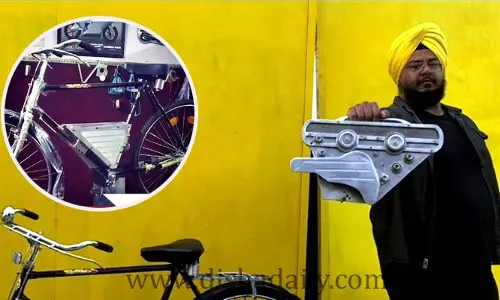 హర్యానా మ్యాన్ కిట్‌తో 20నిమిషాల్లో ఎలక్ట్రిక్ వెహికిల్‌గా సైకిల్!