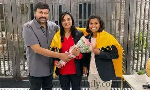MegaStar Chiranjeevi: మలావత్ పూర్ణ, కావ్య మన్యపులకు మెగా ప్రశంసలు