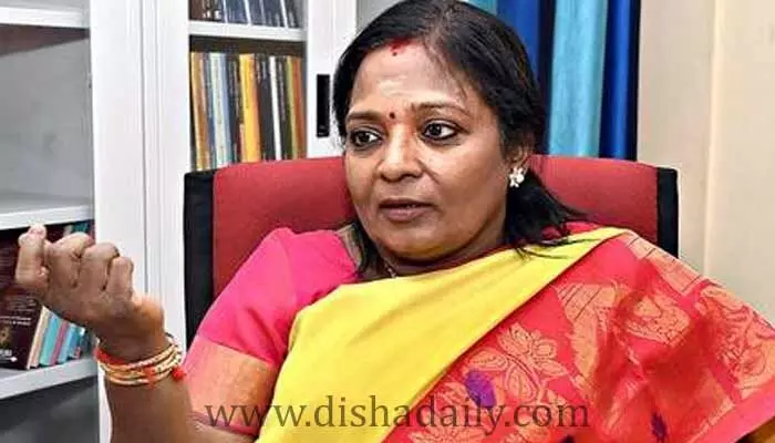 నో రెస్పెక్ట్.. నో రెస్పాన్స్.. సీఎం కార్యాలయంపై గవర్నర్ Tamilisai Soundararajan హాట్ కామెంట్స్ నో రెస్పెక్ట్.. నో రెస్పాన్స్.. సీఎం కార్యాలయంపై గవర్నర్ Tamilisai Soundararajan హాట్ కామెంట్స్