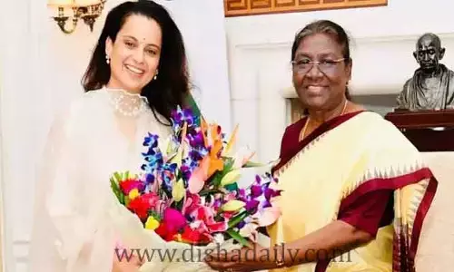 ఆమె సింహాసనంపై దేవతలా కనిపిస్తుంది: Kangana Ranaut