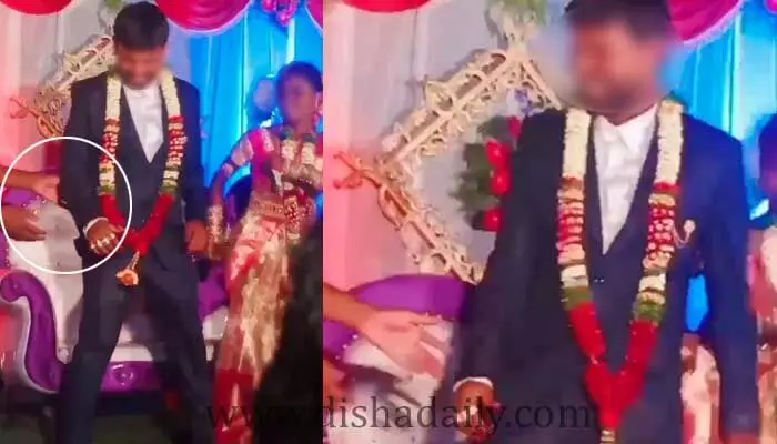 పెళ్లికూతురు చేస్తోందిరా తగ్గొద్దు మామ అంటున్న ఫ్రెండ్స్... అబ్బో సిగ్గేస్తోందంటున్న పెళ్లి కొడుకు.. (వీడియో) పెళ్లికూతురు చేస్తోందిరా తగ్గొద్దు మామ అంటున్న ఫ్రెండ్స్... అబ్బో సిగ్గేస్తోందంటున్న పెళ్లి కొడుకు.. (వీడియో)