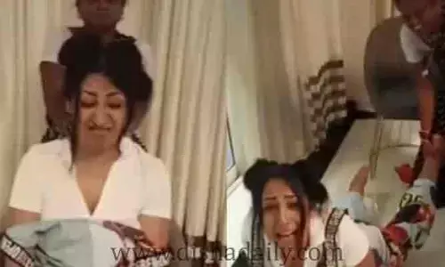 నటిని పిచ్చికొట్టుడు కొట్టిన పనిమనిషి.. రక్షించాలని వేడుకున్న షా