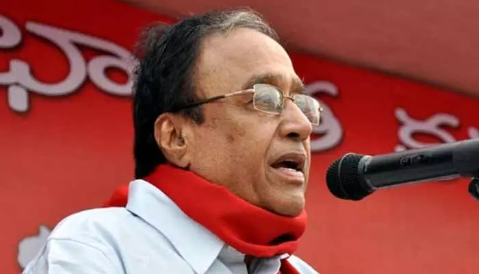 సీపీఐ అగ్రనేత సురవరం సుధాకర్ రెడ్డి కన్నుమూత సీపీఐ అగ్రనేత సురవరం సుధాకర్ రెడ్డి కన్నుమూత