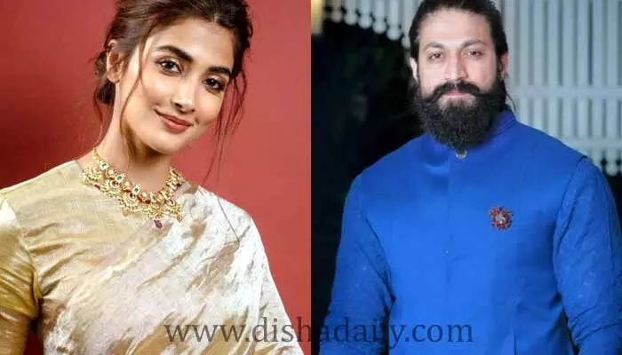 కేజీఎఫ్ స్టార్ యష్ పక్కన చాన్స్ కొట్టేసిన పూజా హెగ్డే కేజీఎఫ్ స్టార్ యష్ పక్కన చాన్స్ కొట్టేసిన పూజా హెగ్డే