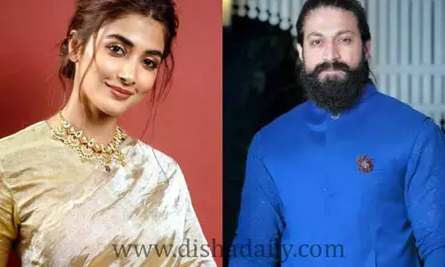 కేజీఎఫ్ స్టార్ యష్ పక్కన చాన్స్ కొట్టేసిన పూజా హెగ్డే