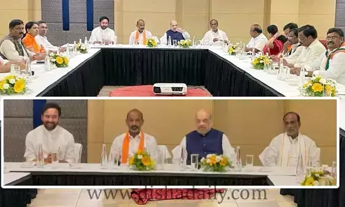 ఇప్పుడున్న స్పీడ్ సరిపోదు.. పార్టీ నేతలకు అమిత్ షా దిశానిర్దేశం