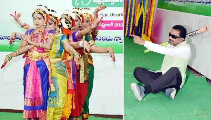 అట్టహాసంగా ముగిసిన వజ్రోత్సవాలు.. వాళ్ల కాళ్లు మొక్కిన మంత్రి మల్లారెడ్డి అట్టహాసంగా ముగిసిన వజ్రోత్సవాలు.. వాళ్ల కాళ్లు మొక్కిన మంత్రి మల్లారెడ్డి