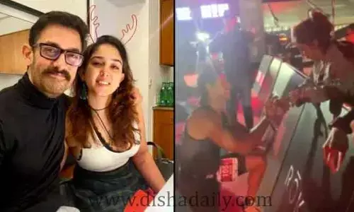 పబ్లిక్‌గా ముద్దుపెడుతూ ఓకే చెప్పిన స్టార్ కిడ్.. వీడియో వైరల్