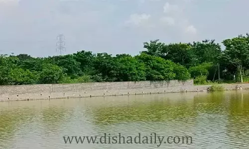 చెరువులను మింగేస్తున్న రియల్టర్లు