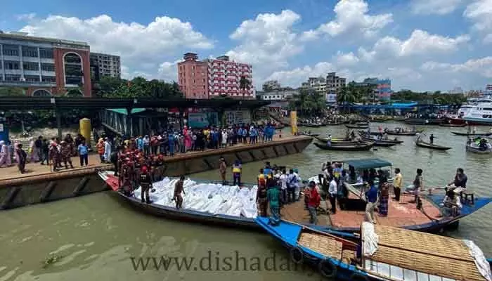 బ్రేకింగ్ న్యూస్.. నదిలో పడవ బోల్తా పడి 23 మంది మృతి