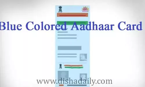 Blue Aadhaar అంటే ఏమిటి? దానికి ఎలా అప్లై చేయాలి.. పూర్తి వివరాలు మీకోసం