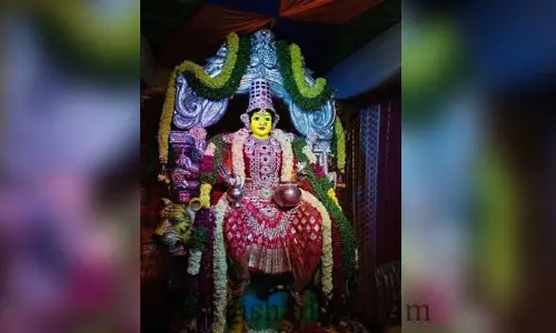 కూష్మాండ దేవి అవతారంలో బాసర సరస్వతి