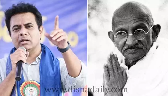 మహాత్ముడి భావాజాలం నేడు దేశానికి చాలా అవసరం మహాత్ముడి భావాజాలం నేడు దేశానికి చాలా అవసరం