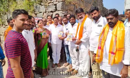 చారిత్రిక కట్టడాలను అభివృద్ధి చేస్తాం.. ఎంపీ సోయం బాపురావు