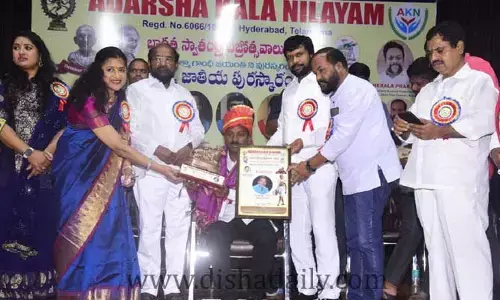 మంచిర్యాల జిల్లా వాసికి మహాత్మా జాతీయ నంది పురస్కారం..