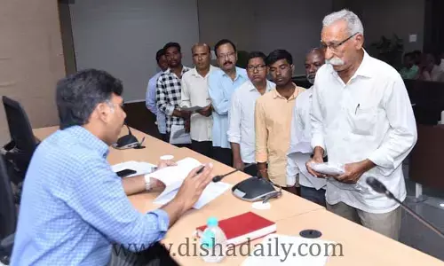నిజామాబాద్ లో ప్రజావాణికి 56 ఫిర్యాదులు