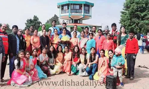 తమిళనాడులో నిర్మల్ వాసుల బతుకమ్మ సంబరాలు..