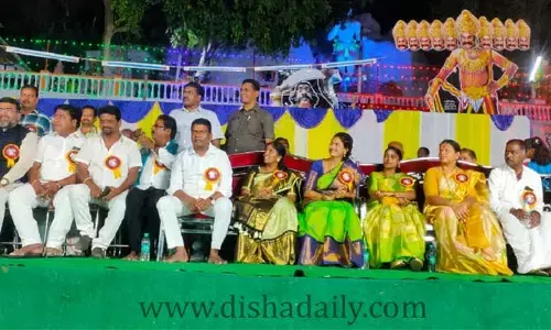 దసరా ఉత్సవాల్లో ఎమ్మెల్యే జీవన్ రెడ్డి