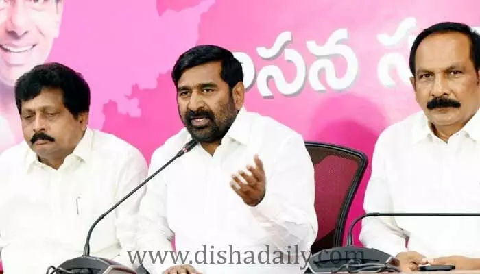 కాంగ్రెస్తోనే మాకు పోటీ: మంత్రి జగదీశ్రెడ్డి కాంగ్రెస్తోనే మాకు పోటీ: మంత్రి జగదీశ్రెడ్డి
