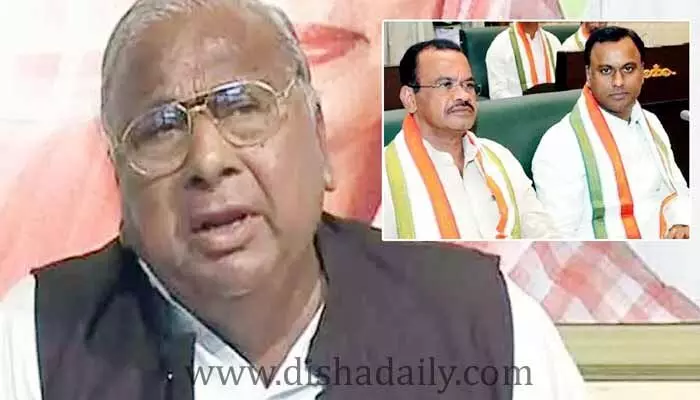 రాజగోపాల్ చేసిన తప్పు వెంకట్ రెడ్డి చేయొద్దు: వీహెచ్ రాజగోపాల్ చేసిన తప్పు వెంకట్ రెడ్డి చేయొద్దు: వీహెచ్