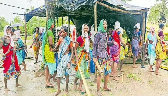అడవి తల్లి ఒడిలోనే..ఆదివాసీల పోడుగోస అడవి తల్లి ఒడిలోనే..ఆదివాసీల పోడుగోస