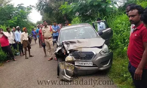 తృటిలో తప్పిన పెను ప్రమాదం