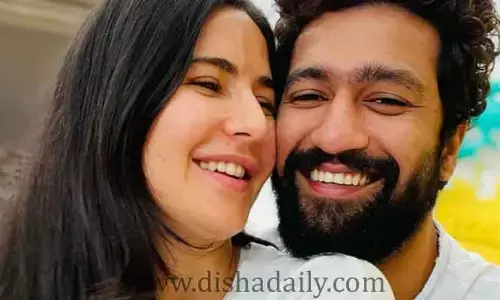 కర్వా చౌత్‌ వేడుకల్లో మెరిసిన కత్రిన-విక్కీ జంట.. పిక్స్‌ వైరల్‌..!