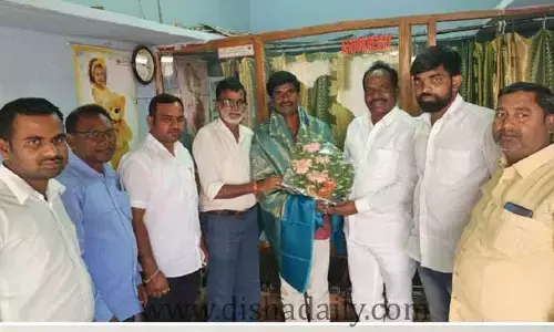 కిసాన్ మోర్చ రాష్ట్ర కార్యవర్గ సభ్యులకు సన్మానం