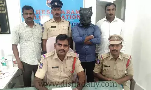 పుస్తెలతాడు దొంగను పట్టుకున్న పోలీసులు