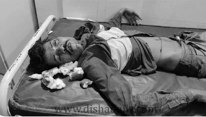 రోడ్డు ప్రమాదంలో వ్యక్తి మృతి రోడ్డు ప్రమాదంలో వ్యక్తి మృతి
