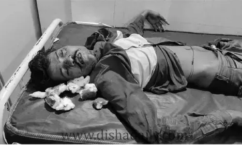 రోడ్డు ప్రమాదంలో వ్యక్తి మృతి