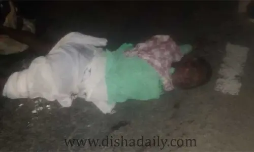 రోడ్డు ప్రమాదంలో  వ్యక్తి మృతి..