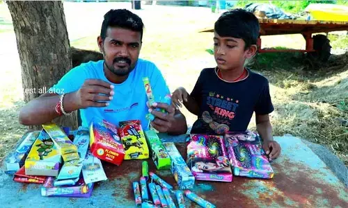 పటాకులు కాల్చే సమయంలో తీసుకోవాల్సిన జాగ్రత్తలు!