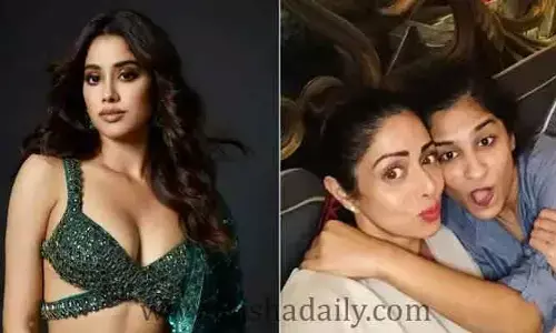 ఆమెతో కలిసి నేను నటించాలనేది మా అమ్మ కల: Janhvi