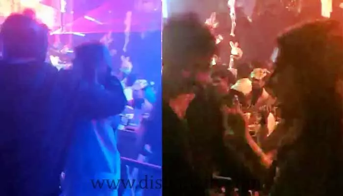 మళ్లీ పబ్లో రచ్చ చేసిన RGV మళ్లీ పబ్లో రచ్చ చేసిన RGV