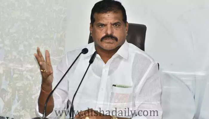 జైలుకు పంపుతామంటే భయపడే వారెవరూ లేరు: పవన్ కల్యాణ్కు మంత్రి బొత్స కౌంటర్ జైలుకు పంపుతామంటే భయపడే వారెవరూ లేరు: పవన్ కల్యాణ్కు మంత్రి బొత్స కౌంటర్