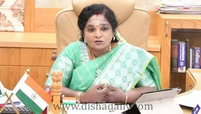 నేడు ఢిల్లీకి గవర్నర్ Tamilisai Soundararajan (తమిళిసై సౌందర్రాజన్) నేడు ఢిల్లీకి గవర్నర్ Tamilisai Soundararajan (తమిళిసై సౌందర్రాజన్)