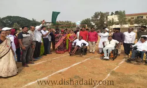 విజయానికి అంగ వైకల్యం అడ్డుకాదు.. అదనపు కలెక్టర్ రాజార్షి షా