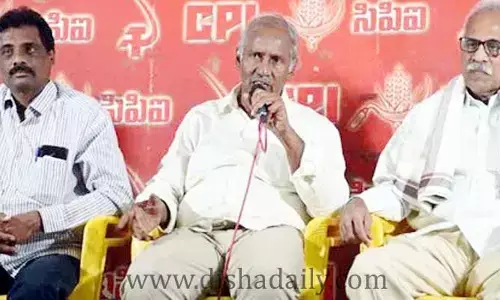 BL సంతోష్‌కు నోటీసులిస్తే బండి సంజయ్‌కి ఏడుపెందుకు: కూనంనేని