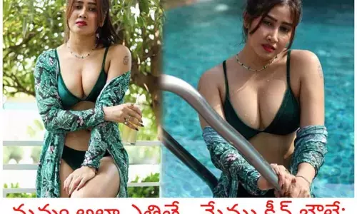 నువ్వు అలా ఎత్తితే.. మేము క్లీన్ బౌల్డే: మళ్లీ రెచ్చిపోయిన SOFIA ANSARI