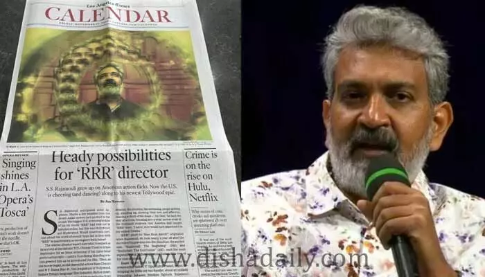 Los Angeles Times special article about RRR director SS Rajamouli