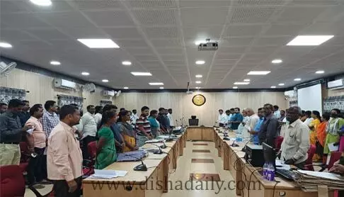 Khammam District కలెక్టరేట్ లో ఘనంగా రాజ్యాంగ దినోత్సవం Khammam District కలెక్టరేట్ లో ఘనంగా రాజ్యాంగ దినోత్సవం