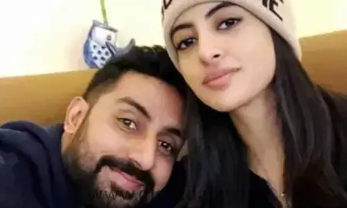 సంగీతంతో ఇంట్లో ఒత్తిడి దూరం చేస్తాడు : అభిషేక్ కోడలు